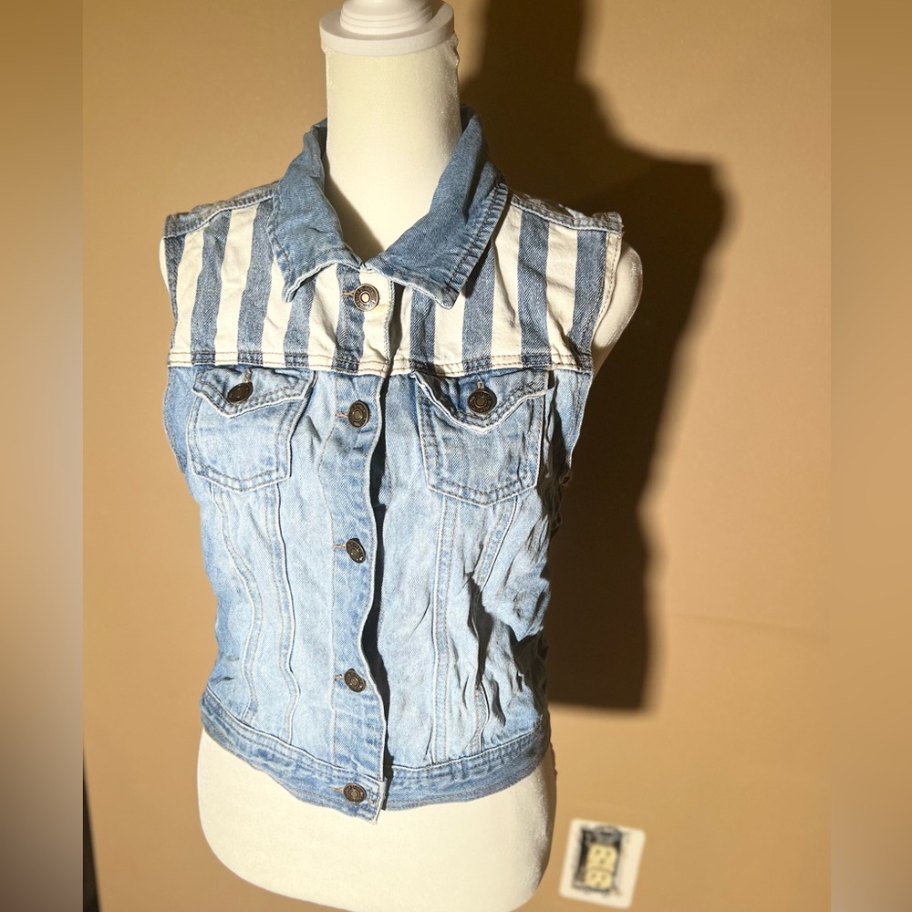 Denim vest